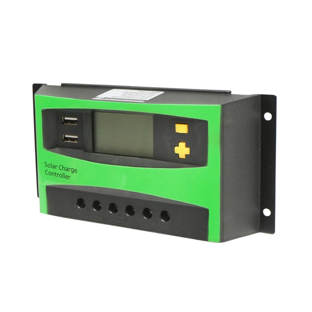 Regolatore di tensione per pannello solare 30A 12V/24V con 2 porte USB – Breckner Germany Breckner Germany