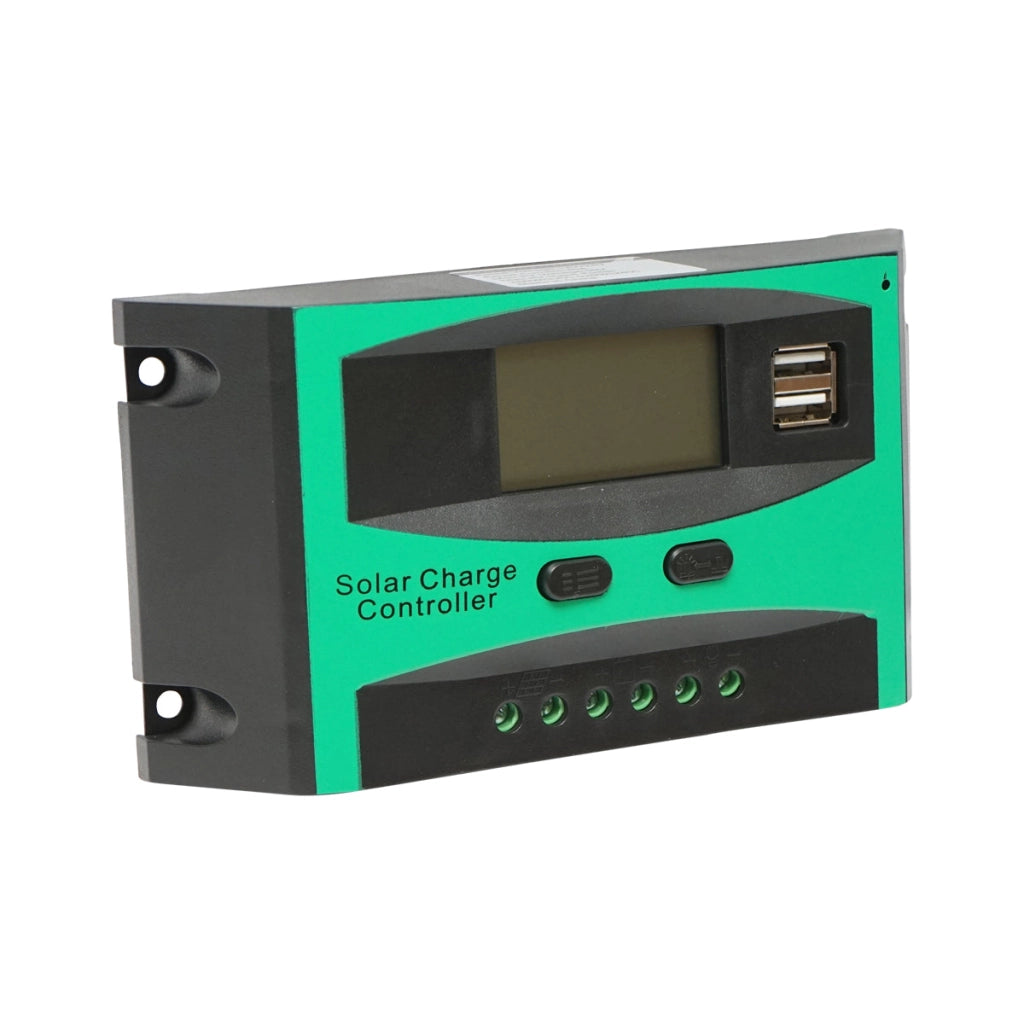 Regolatore di tensione per pannello solare 20A 12V/24V con 2 porte USB – Breckner Germany