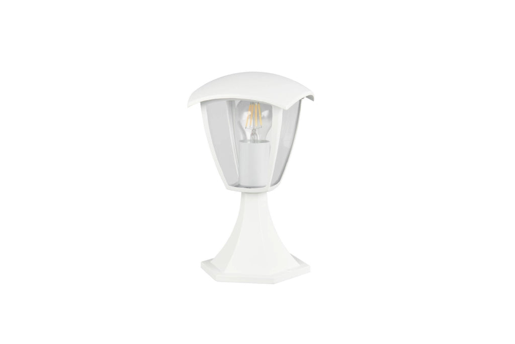 Lampione giardino classico VENTA 1xE27 bianco Trio
