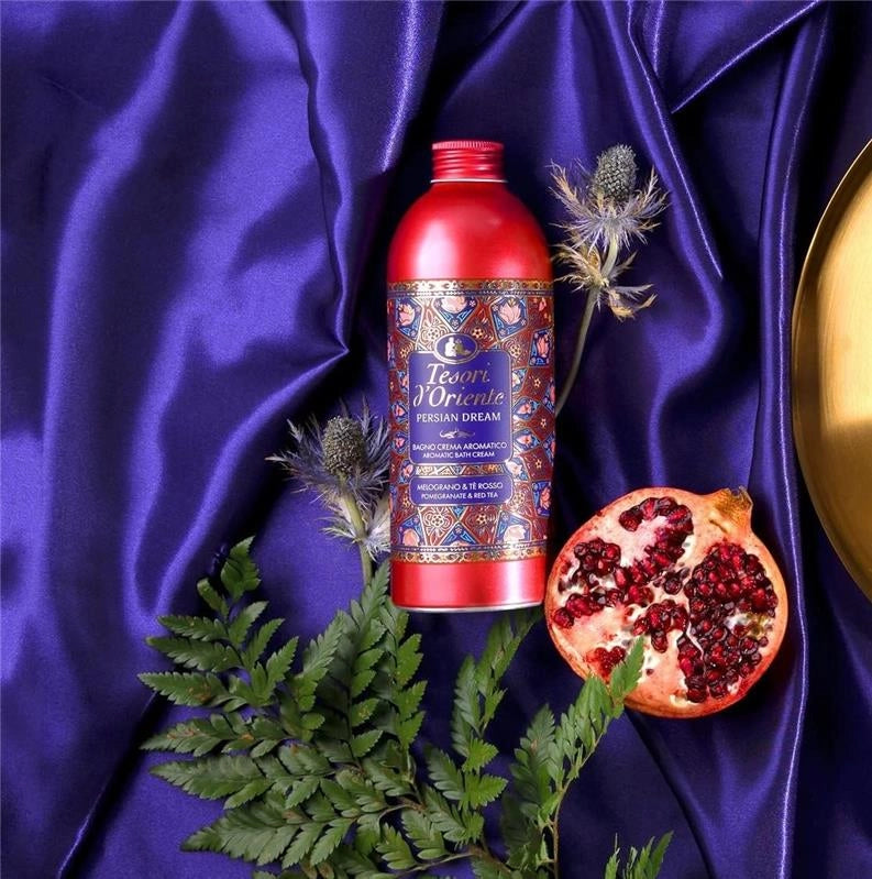 TESORI D'ORIENTE PERSIAN DREAM BAGNOCREMA AROMATICO MELOGRANO & TÈ ROSSO 500ML