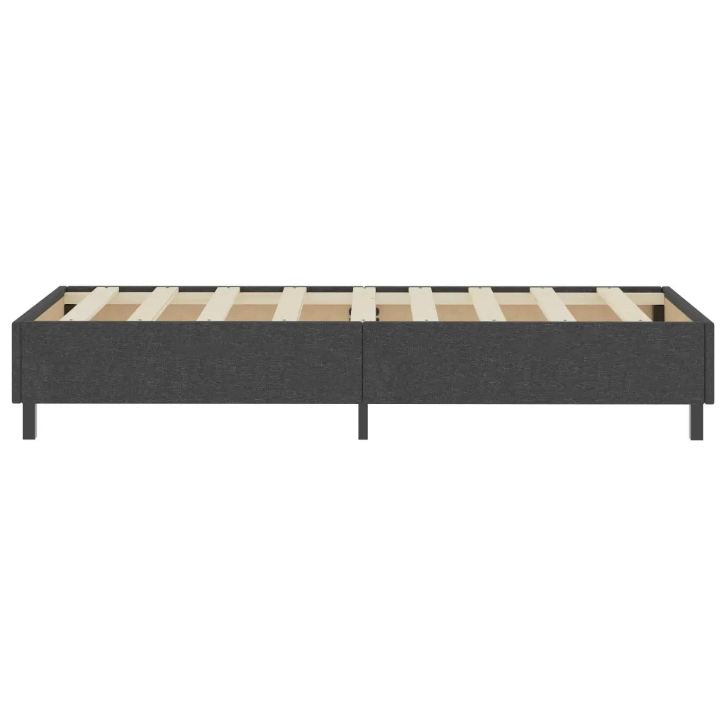 Letto a Molle Grigio in Tessuto 100x200 cm cod mxl 60702