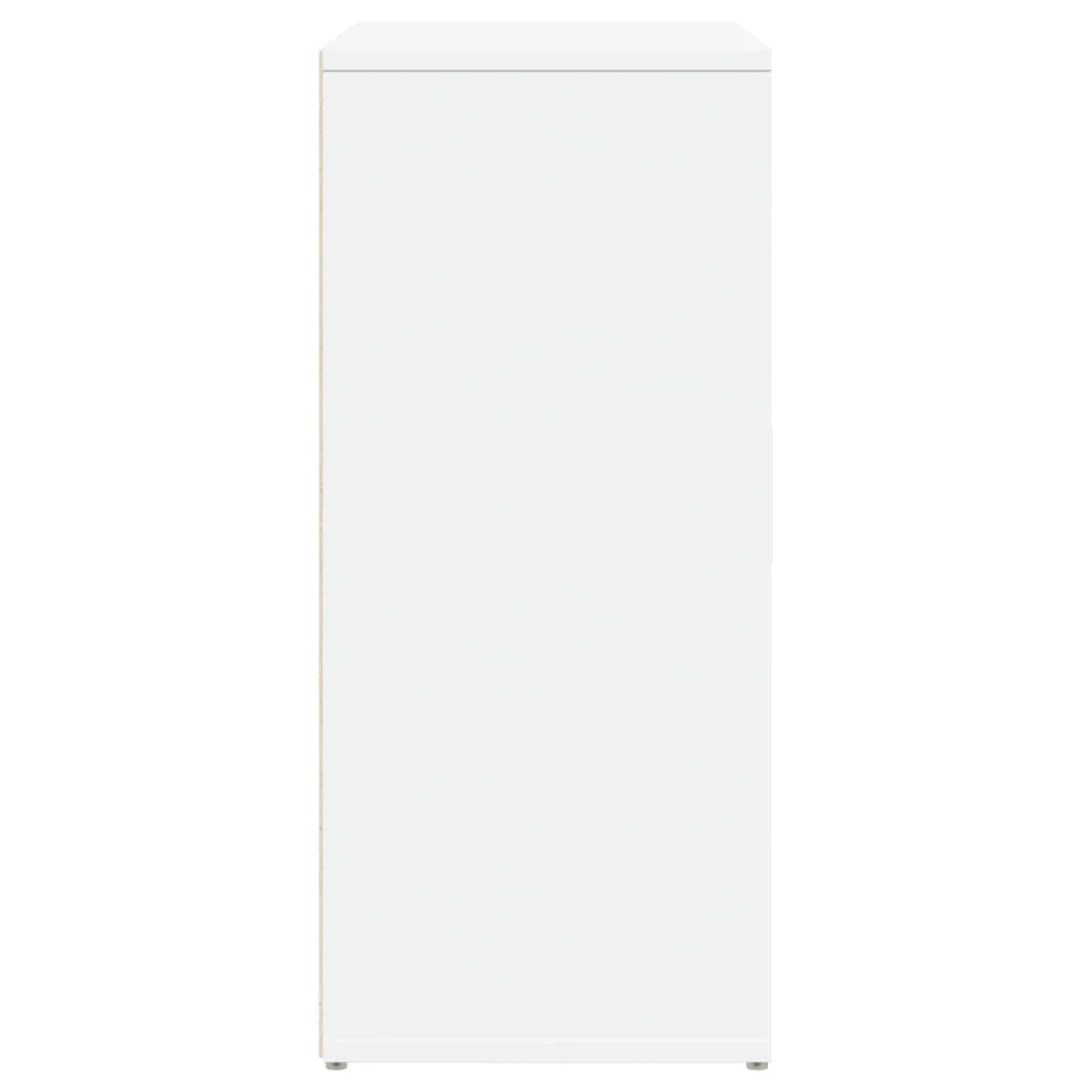 Buffet credenza cassettiera armadio mobile contenitore organizer per cucina soggiorno salotti set da 2 60 x 31 x 70 cm legno ingegnerizzato bianco 02_0036675