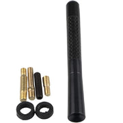 Trade Shop - Antenna Sportiva Universale Per Auto 12 Cm Accessori Ricambio Per Autoradio Nero -