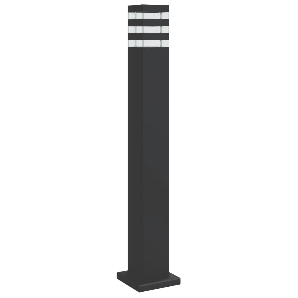 Lampada da Terra per Esterni Nera 80 cm in Alluminio CFW5643399