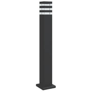 Lampada da Terra per Esterni Nera 80 cm in Alluminio CFW5643399