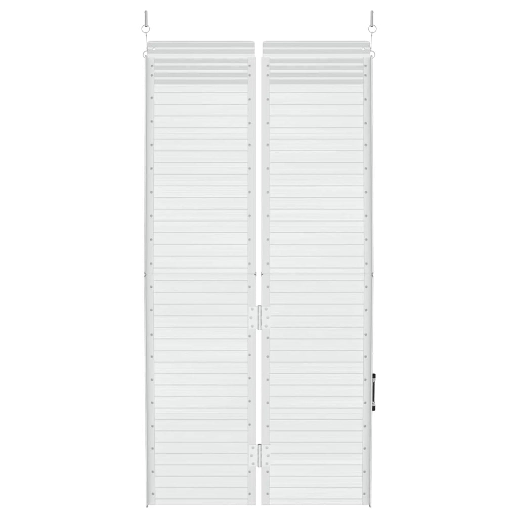 Rampa per sedia a rotelle 270 kg Argento 92 x 73 x 5 cm