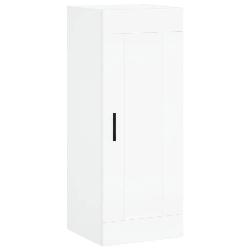 Credenza Bianca 34,5x34x180 cm in Legno Multistrato 3200145