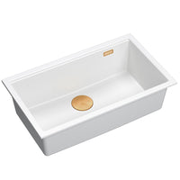 Lavello In Granito Logan 110 White Oro