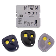 RICEVITORE DR80-M2 + 3X BUGGY-F NERO/BLU/GRIGIO B&B KIT TRIO F03-BB-KTRIO-01
