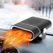 Verdunatore auto 12V - Connesso al fumatore - 2-in-1 per defog raccogli bordo con riscaldamento rapido - Adatto a tutti i veicoli - Nera - 14x10,5x8cm