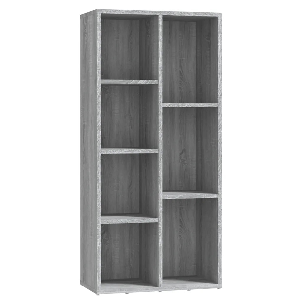 Libreria Grigio Sonoma 50x25x106 cm cod mxl 19304