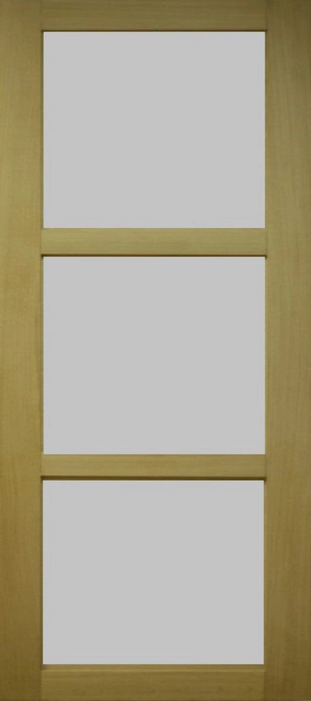 Porta Scorrevole Ayous 3 Ante Grigio RAL 7035 H204 x L73 + Binario Nero