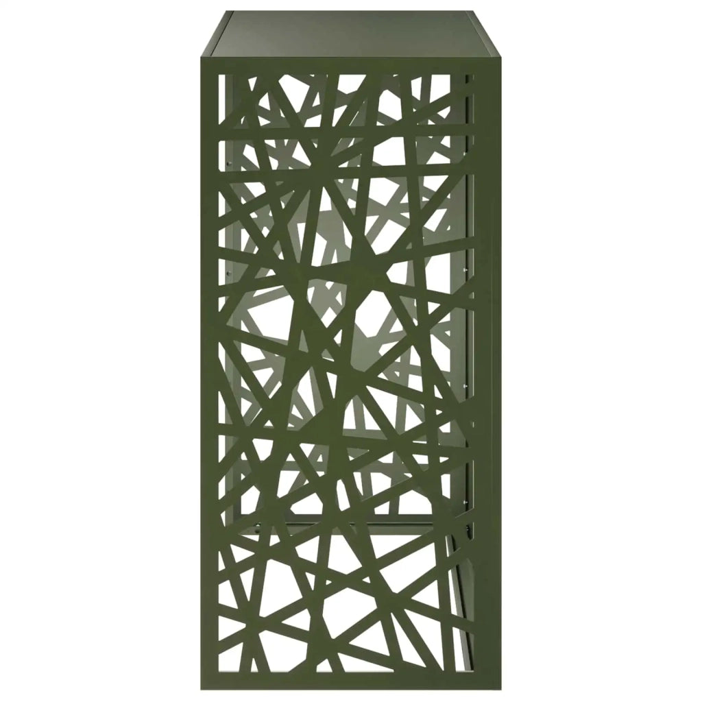 Copertura per condizionatore d'aria Verde Oliva Acciaio 8014174