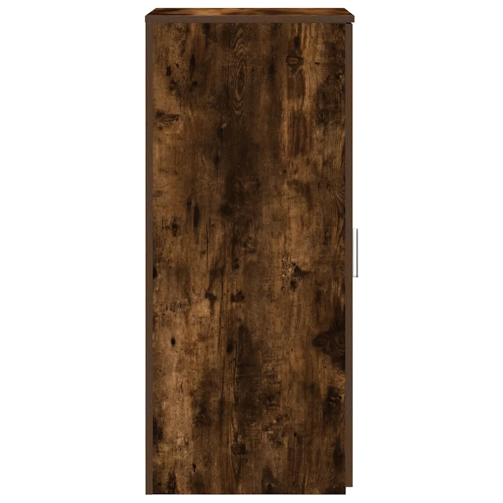 Mobile Portaoggetti Rovere Fumo 40x45x103,5 cm in Truciolato 859037