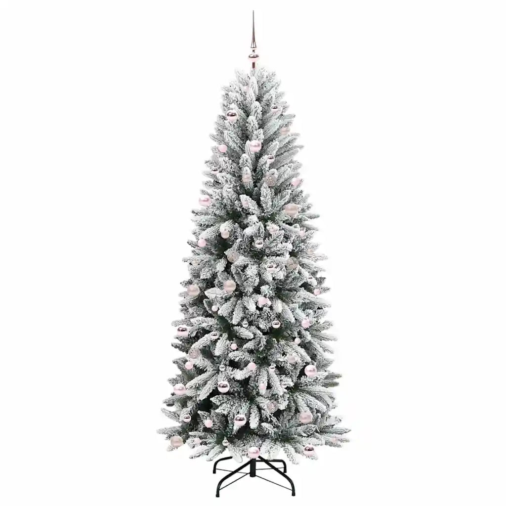 Albero di Natale artificiale con 300 LED Bianco 240 cm 3396071
