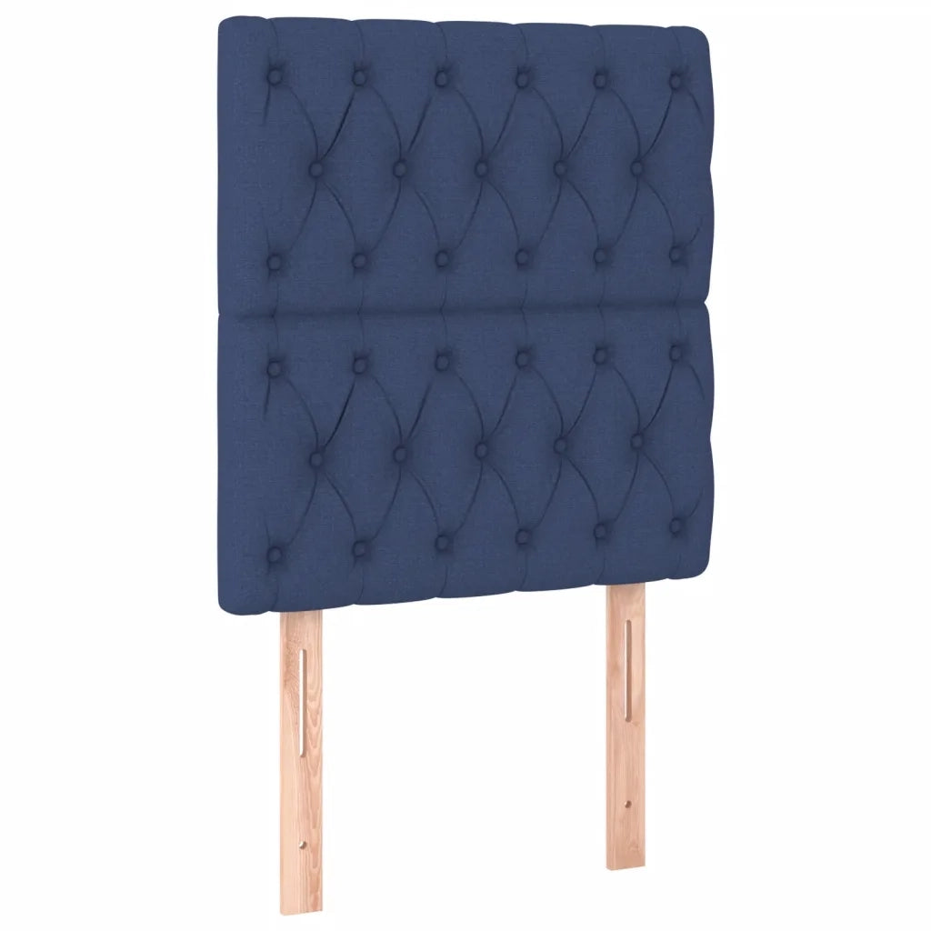 Giroletto a Molle con Materasso Blu 80x200 cm inTessuto 3137355