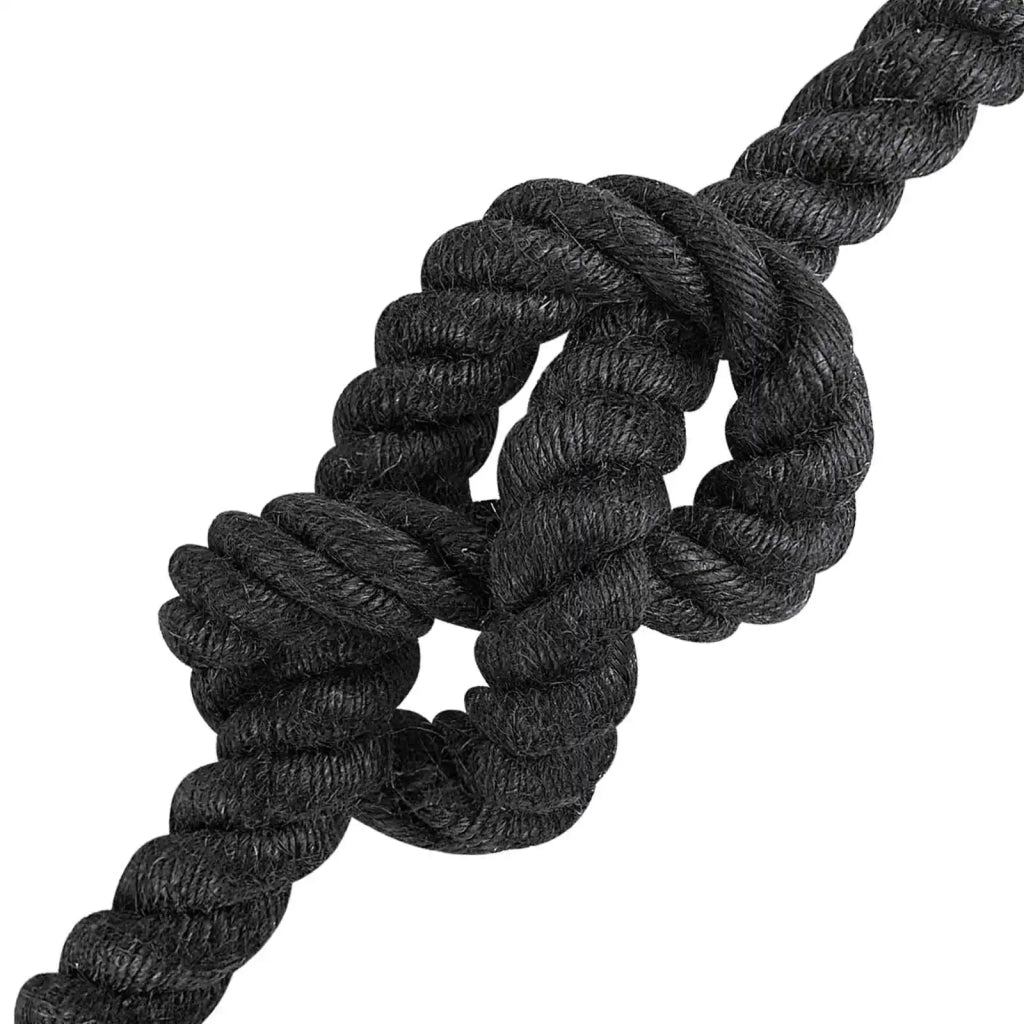 Corda di Juta 16 Nero 100% juta Tossa 42011626