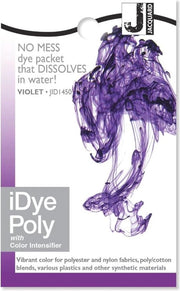 Inchiostro per tessuti Violet iDye Poly - 14 gram - Facile da utilizzare e ideale per tessuti naturali