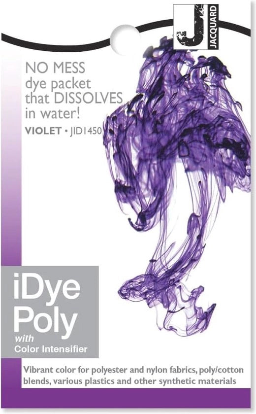 Inchiostro per tessuti Violet iDye Poly - 14 gram - Facile da utilizzare e ideale per tessuti naturali