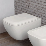 Bidet a Terra Ceramica Cielo "Shui Comfort" Bianco Lucido