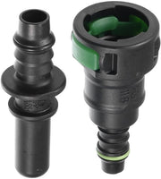 Connettore di alimentazione rapido con disconnessione rapida - Tubo di alimentazione 8mm - Connettore di chiusura - Materiale plastico resistente - Corrosione resistente - Utilizzo efficiente - Connessione di alimentazione