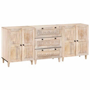 Credenza 3 pcs Bianco 180 x 33,5 x 75 cm 3310071