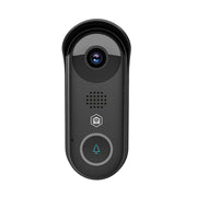 Videocitofono Wi-Fi 2MP Full HD 1080p IPX54 con Visione Notturna Nero Nedis
