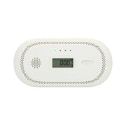 Rilevatore Monossido di Carbonio con Schermo LCD Allarme 85 dB Potente Bianco Alecto