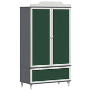 Armadio con Lavagna ROROS Grigio e Bianco 90 x 45 x 165 cm CFW9627520