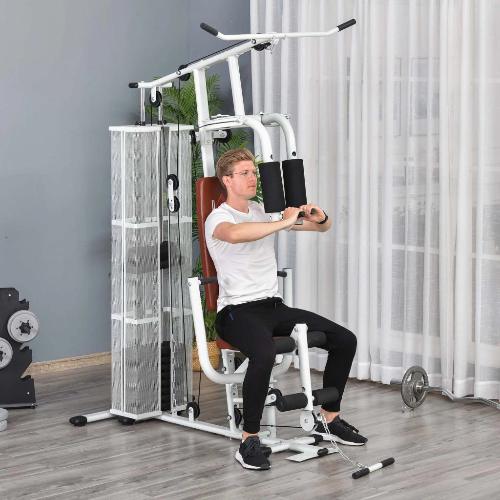 Stazione Fitness Multifunzione ¨C zephmum ¨C Bianco