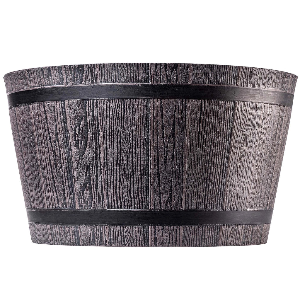 Vaso da fiori KADAX, grande vaso da giardino per terrazzo, copertura per fiori, vaso rotondo da 40 cm