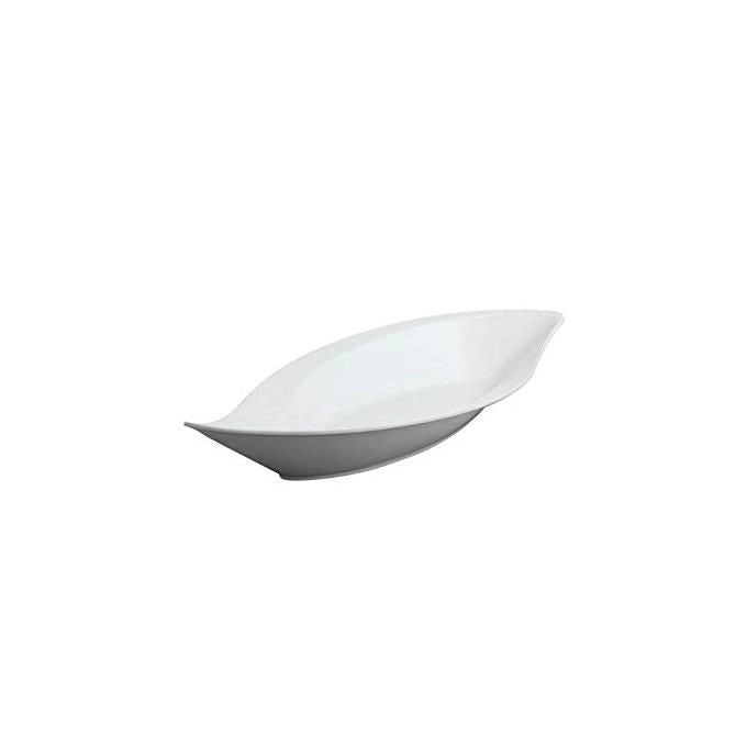 ILSA EFMEDP118520IV Ciotola Foglia Hana in Melamina 50x24x7,5 cm colore Bianco