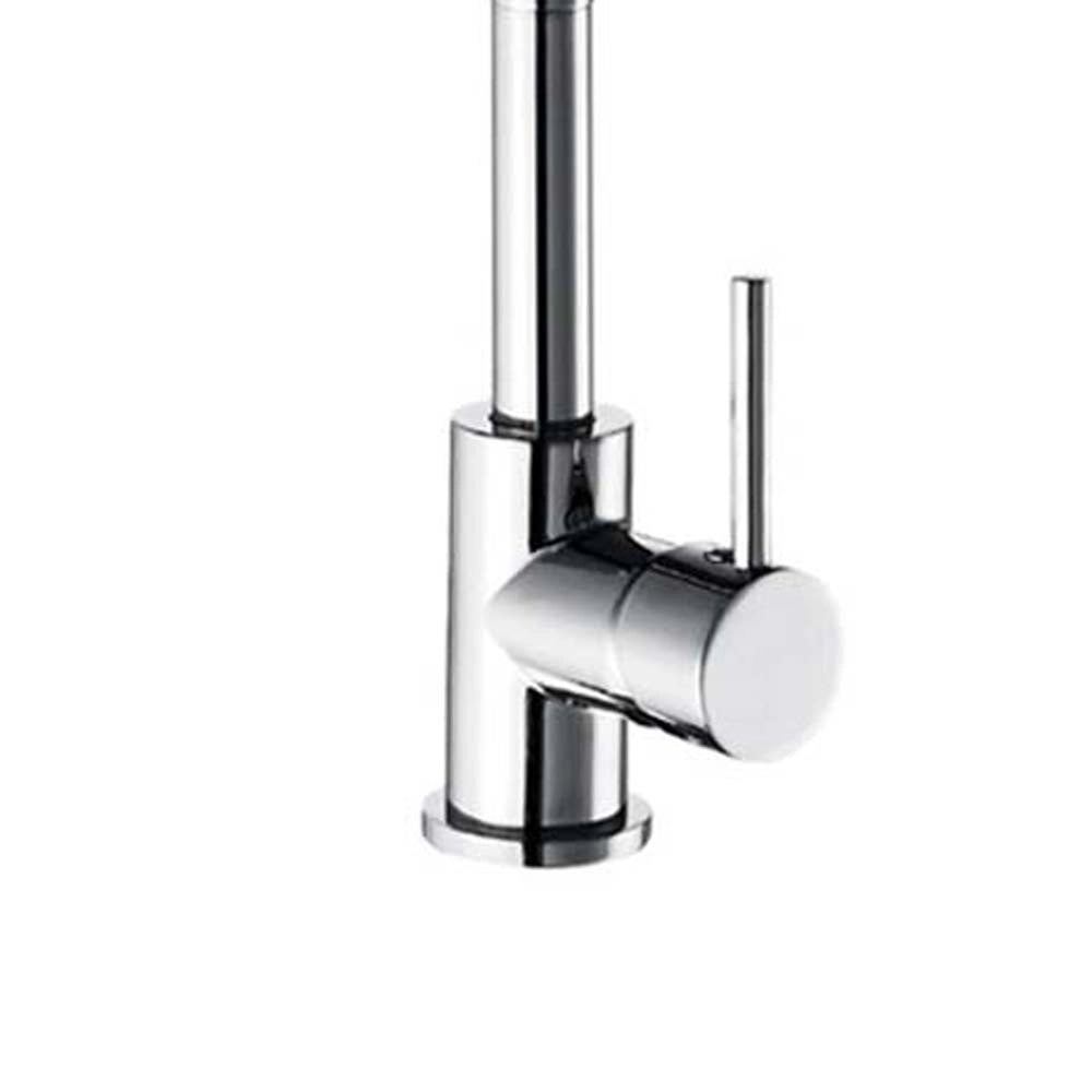 Miscelatore lavello winter con flessibile color tortora e doccetta estraibile