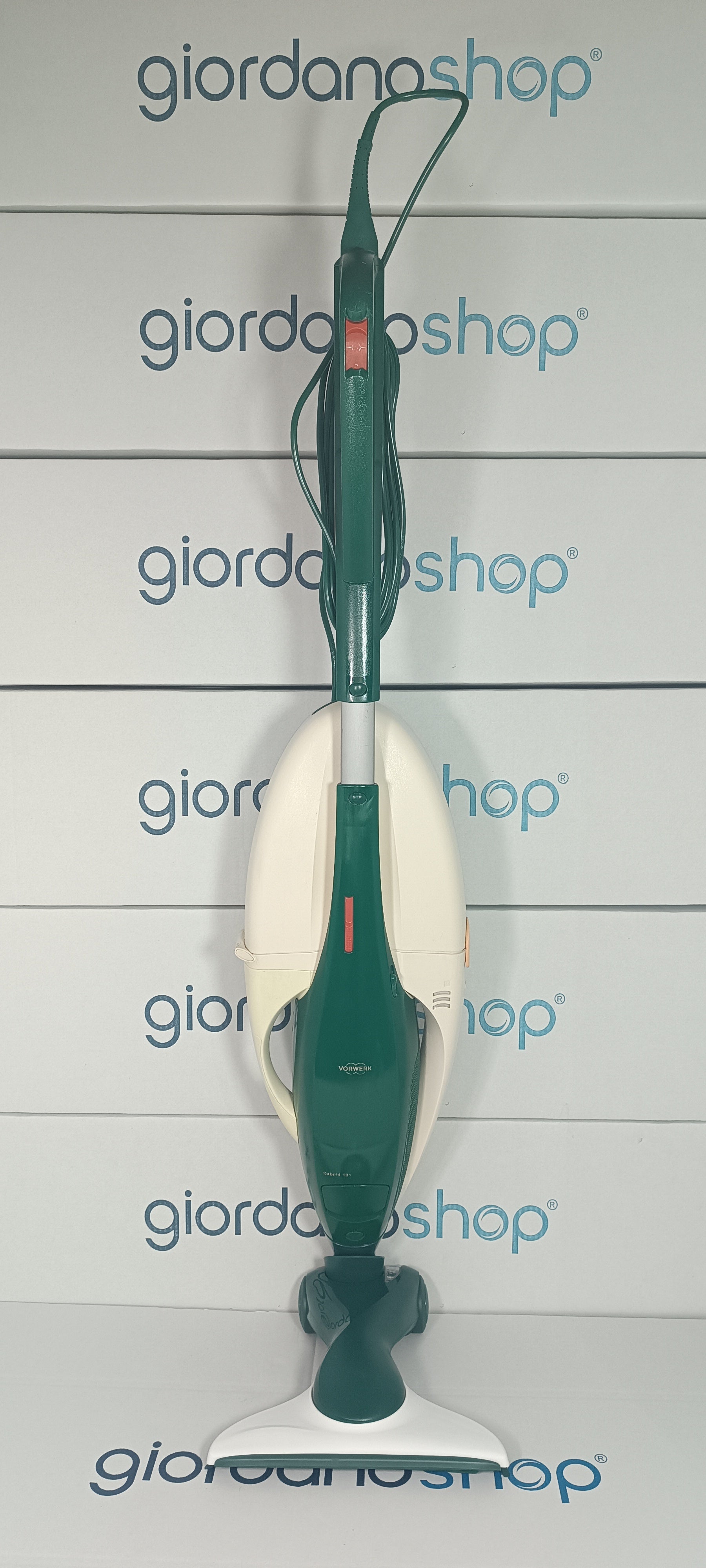 Aspirapolvere Folletto VK 131 Rigenerato Garantito 2 Anni con Spazzola Snodabile