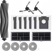 Accessori per aspirapolvere - adatto per Dreame X40/X40 pro/S30 pro Ultra, X40 Ultra/L40 Ultra/X40 Master robot aspirapolveri - 1 pennello principale, 2 filtri, 2 pennelli laterali, 4 spazzole, 6 contenitori di polvere