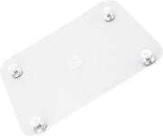 Piastra di livellamento adattabile - Piastra di livellamento in silicone - Livellatrice - Materiale acrilico - Dimensioni 400 x 300 mm - Piastra di livellamento