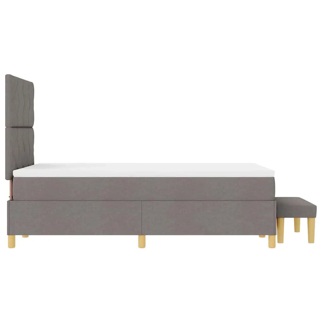 Letto a molle con testiera Talpa 200 x 120 cm Tessuto 3344370