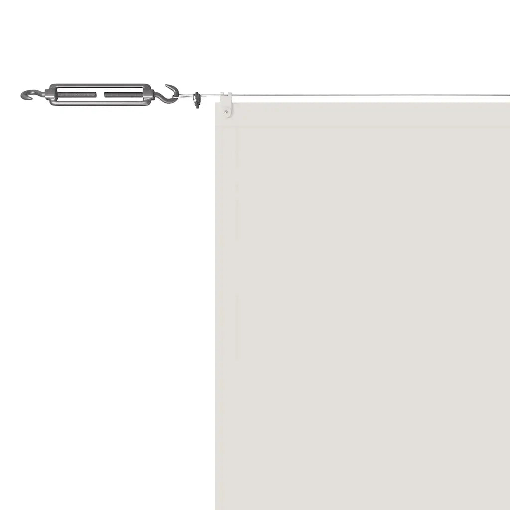 Paravento Verticale Bianco 140x800 cm Tessuto Oxford CFW7203332