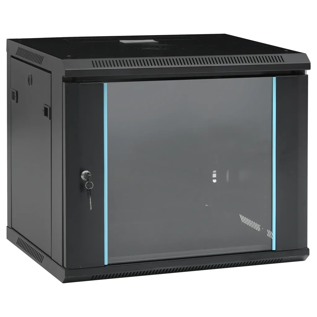 Armadietto di Rete a Parete 9U da 19" IP20 600x450x510 mmcod mxl 121185