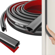 Afdichting Autoclavabile per Finestre e Porte - Gomma per Impermeabilizzazione e Isolamento Acustico - Nero, 6m