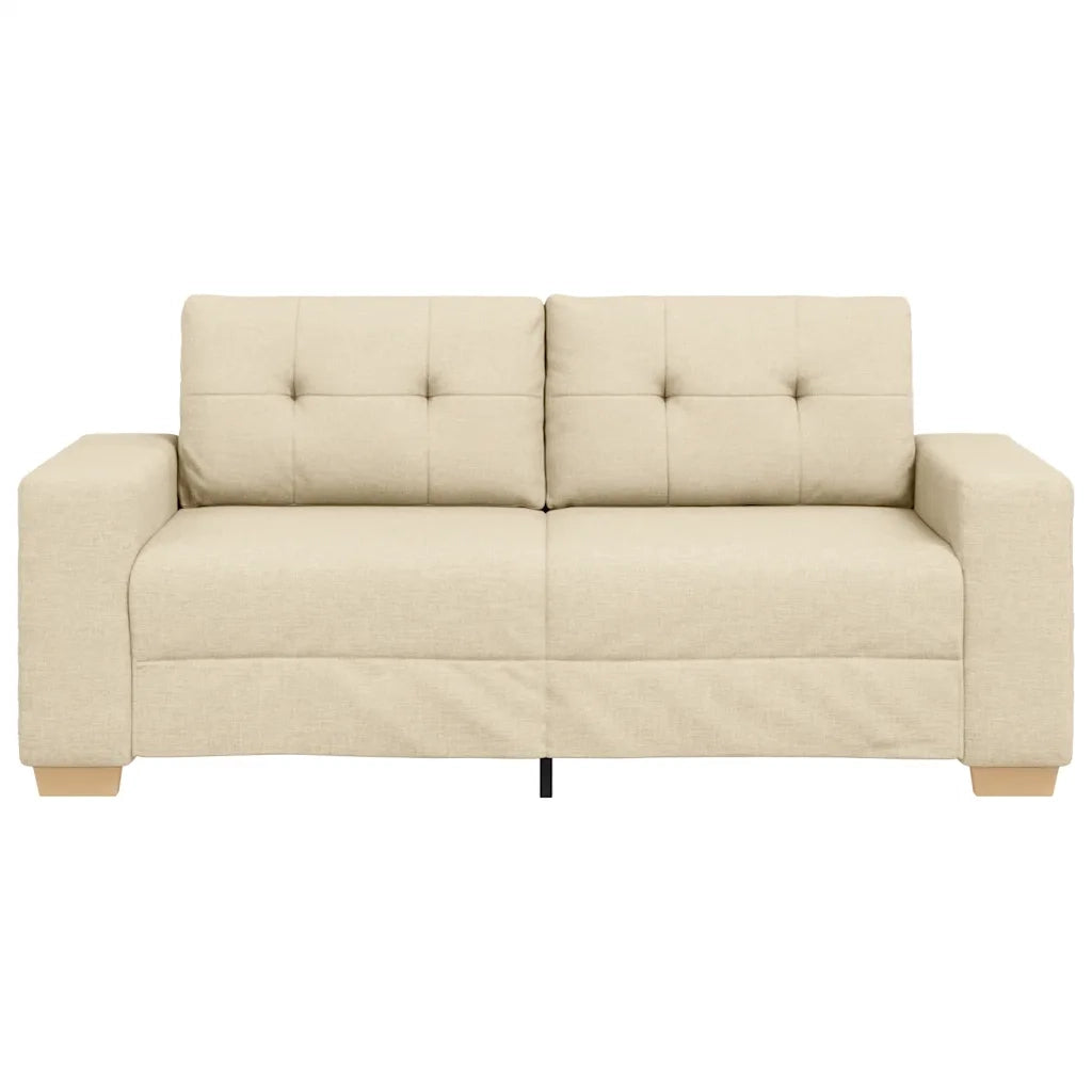 Divano Divanetto Crema 140 cm in Tessuto