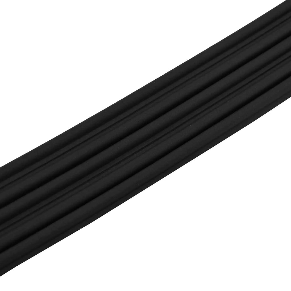 Nastro adesivo per finestre Nero 9 x 6 mm 25 m Schiuma EPDM 42038159