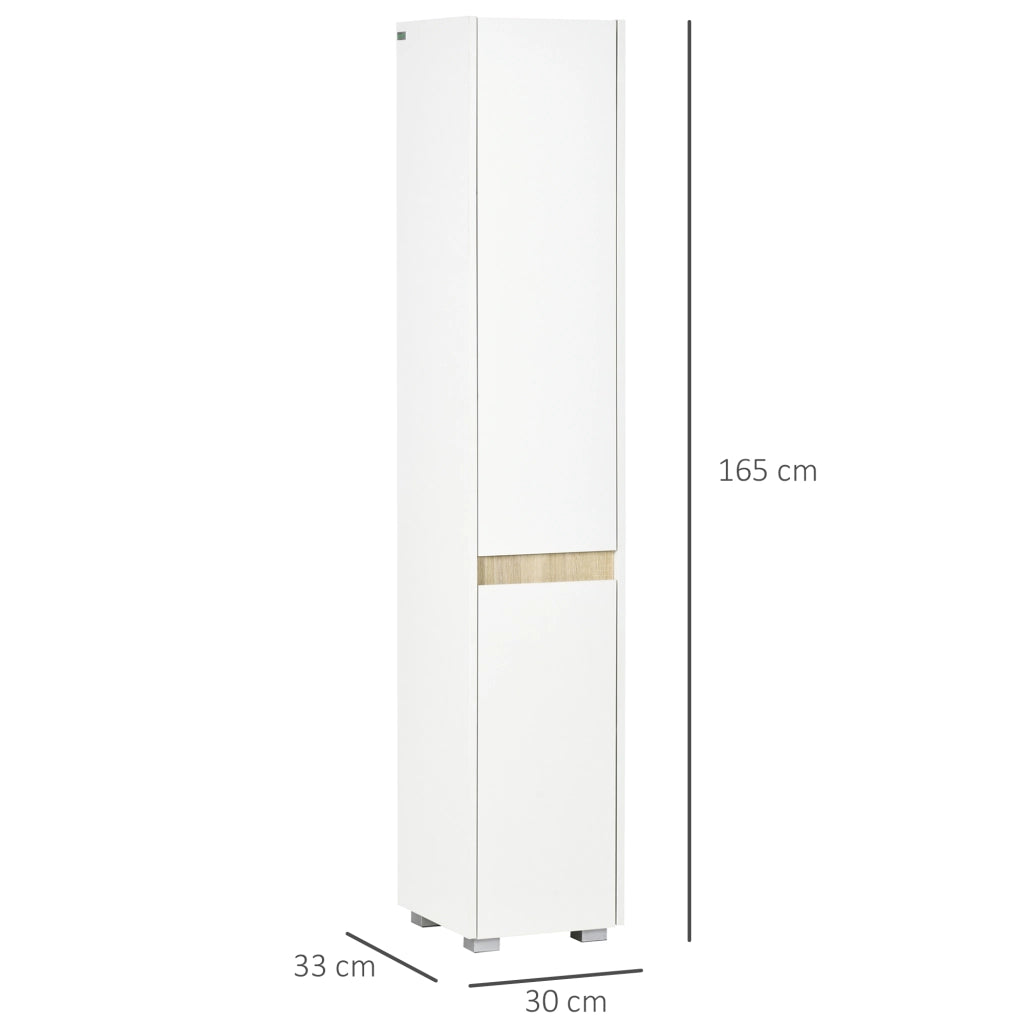 Colonna Bagno ¨C zephmum ¨C Bianco 30x33x165 cm
