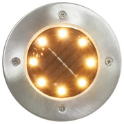 Lampade Solari da Terra 8 pz Luci a LED Bianco Caldo CFW1450110