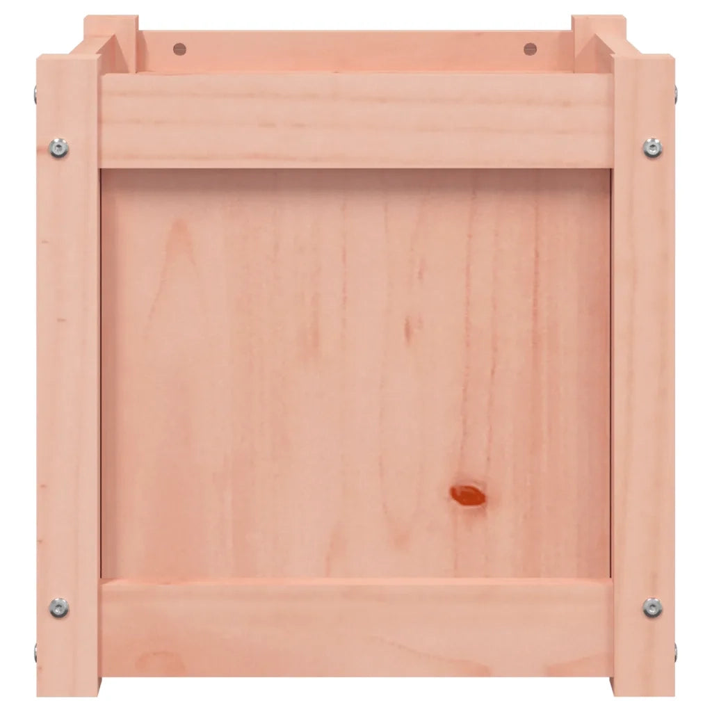 Fioriera | Cassetta per fiori | Vaso da Giardino 40x40x40 cm in Legno Massello di Douglas