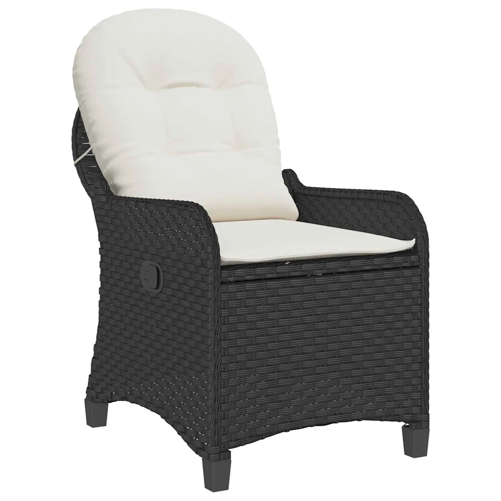 Poltrona reclinabile Nero 56 x 66 x 95 cm polyrattan CFW5623520
