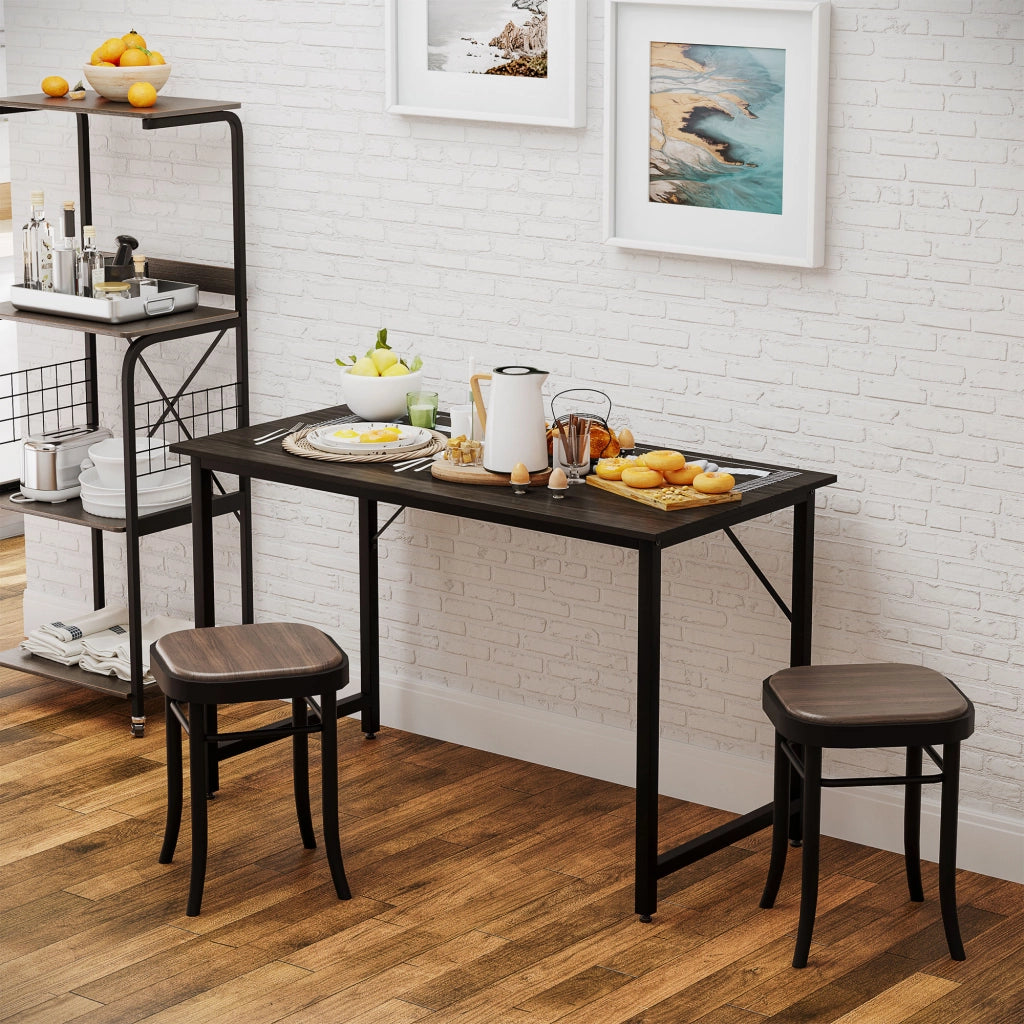 Scrivania ¨C zephmum ¨C Legno, Bianco, 120x60x73cm