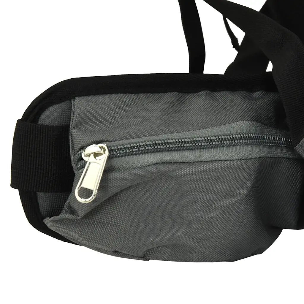 vidaXL Zaino da Trekking Grigio 100 L in Tessuto Oxford