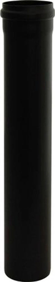 Tubi stufa a pellet acciaio mm 80 cm 25 50 100 curva 45° 90° T rosone condensa TUBO 50 CM 80 MM