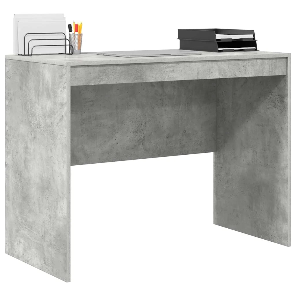 Scrivania Grigio cemento 100 x 50 x 76 cm 869445
